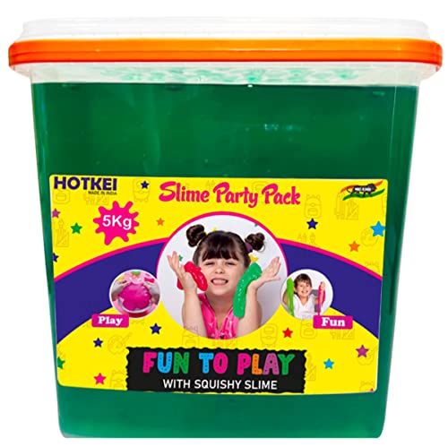 HOTKEI Fruit Scented Party Pack Toy Slime Bucket (5 Kg Slime)